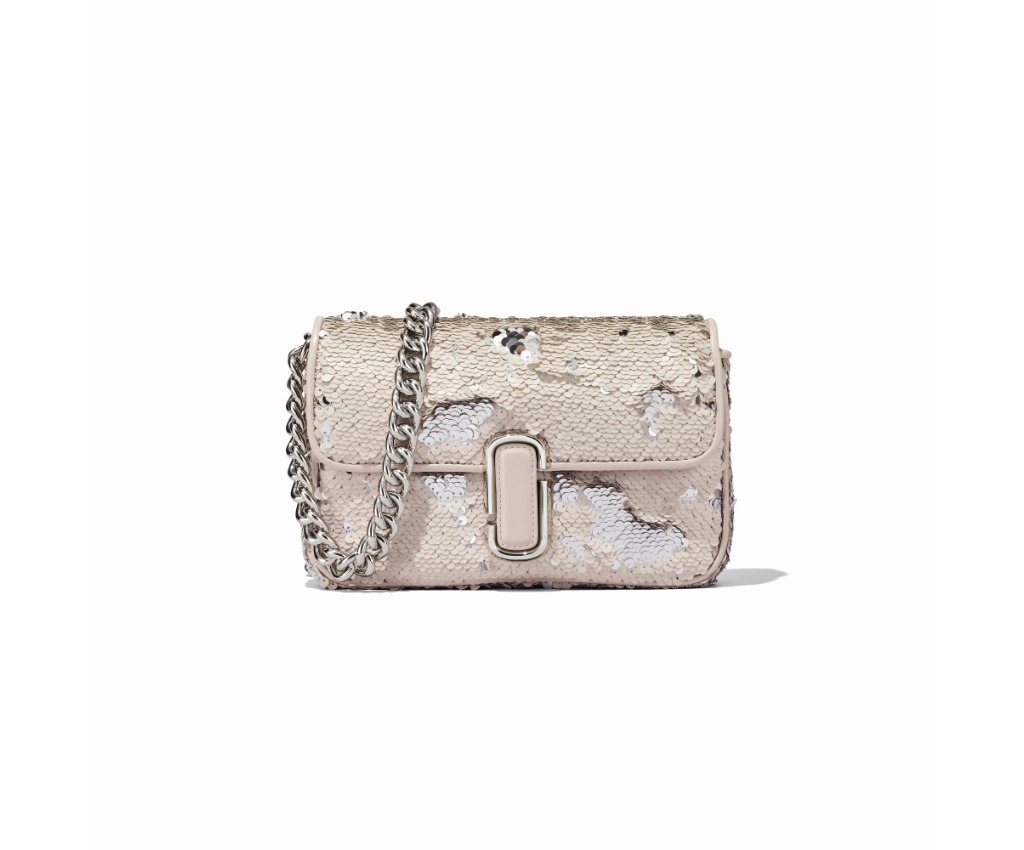 The Shoulder Bag (Cream/Silver)